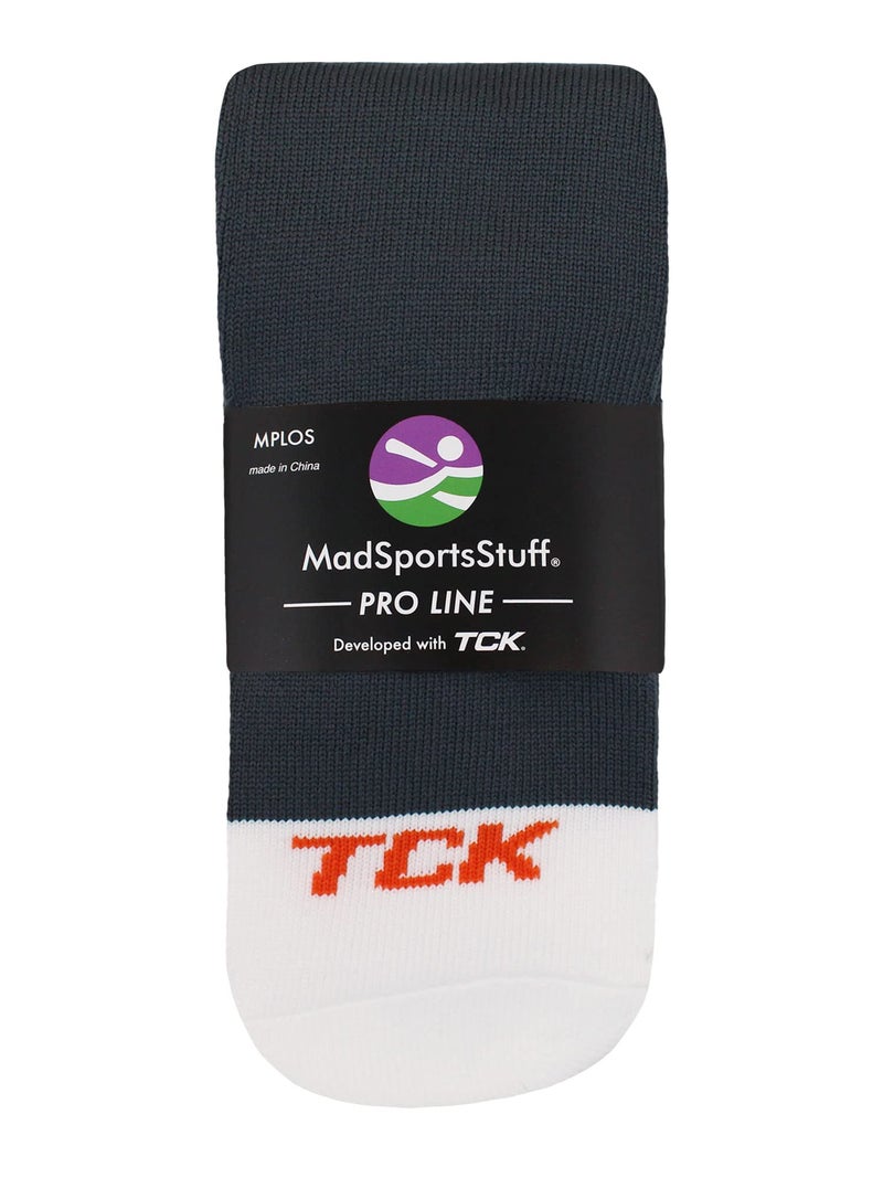 MadSportsStuff Pro Line Over the Calf Baseball Socks (Graphite, Medium) - Image 4